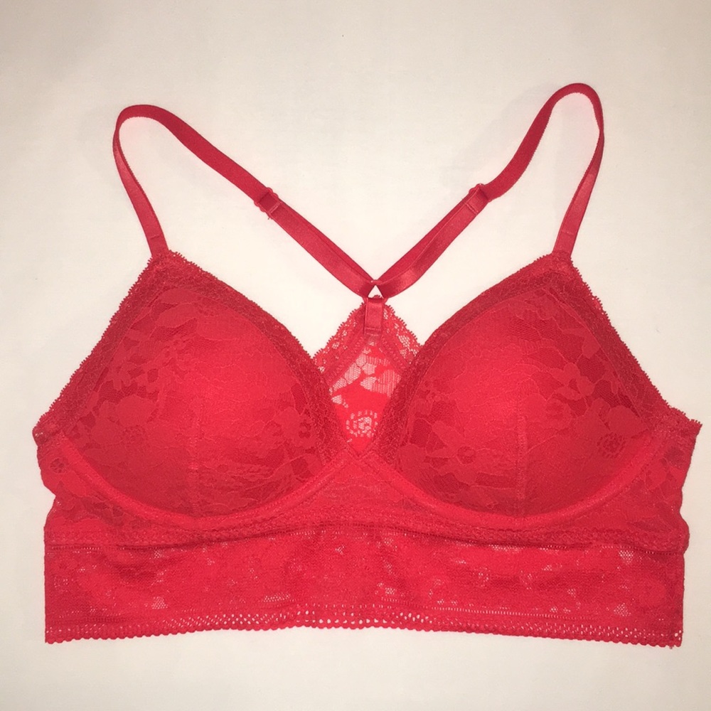 New Victoria's Secret Long Line Lace Bralette - Picture 5 of 8